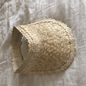 Straw Visor